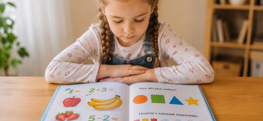 Завдання з математики для дітей