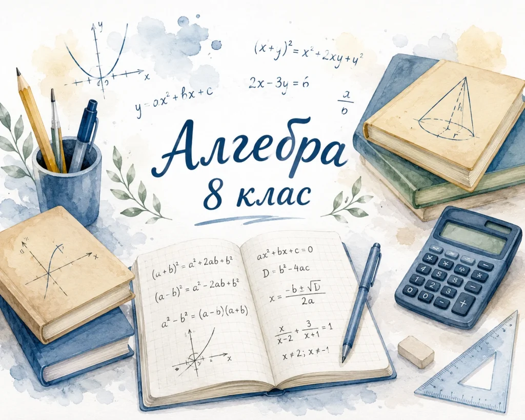 алгебра 8 клас