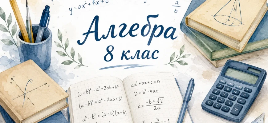 алгебра 8 клас